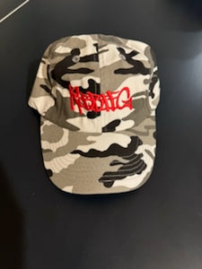 Robbie G Dad Hat- Grey Camo