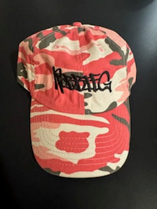 Robbie G Dad Hat- Pink Camo