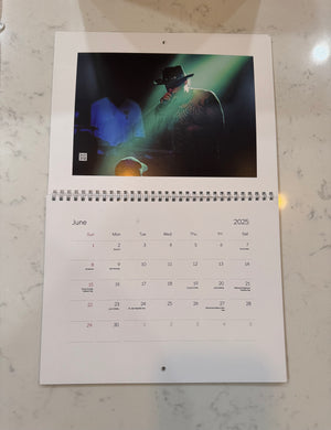 Robbie G 2025 Calendar