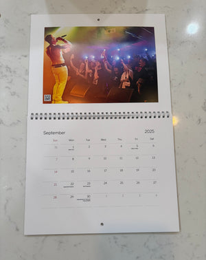 Robbie G 2025 Calendar