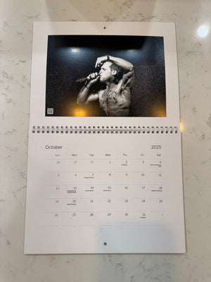 Robbie G 2025 Calendar