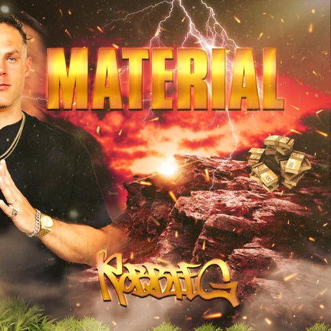 Robbie G "MATERIAL" Autographed Hard Copy CD