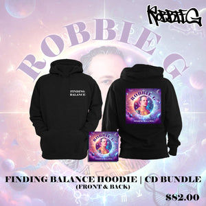 FINDING BALANCE HOODIE + CD BUNDLE